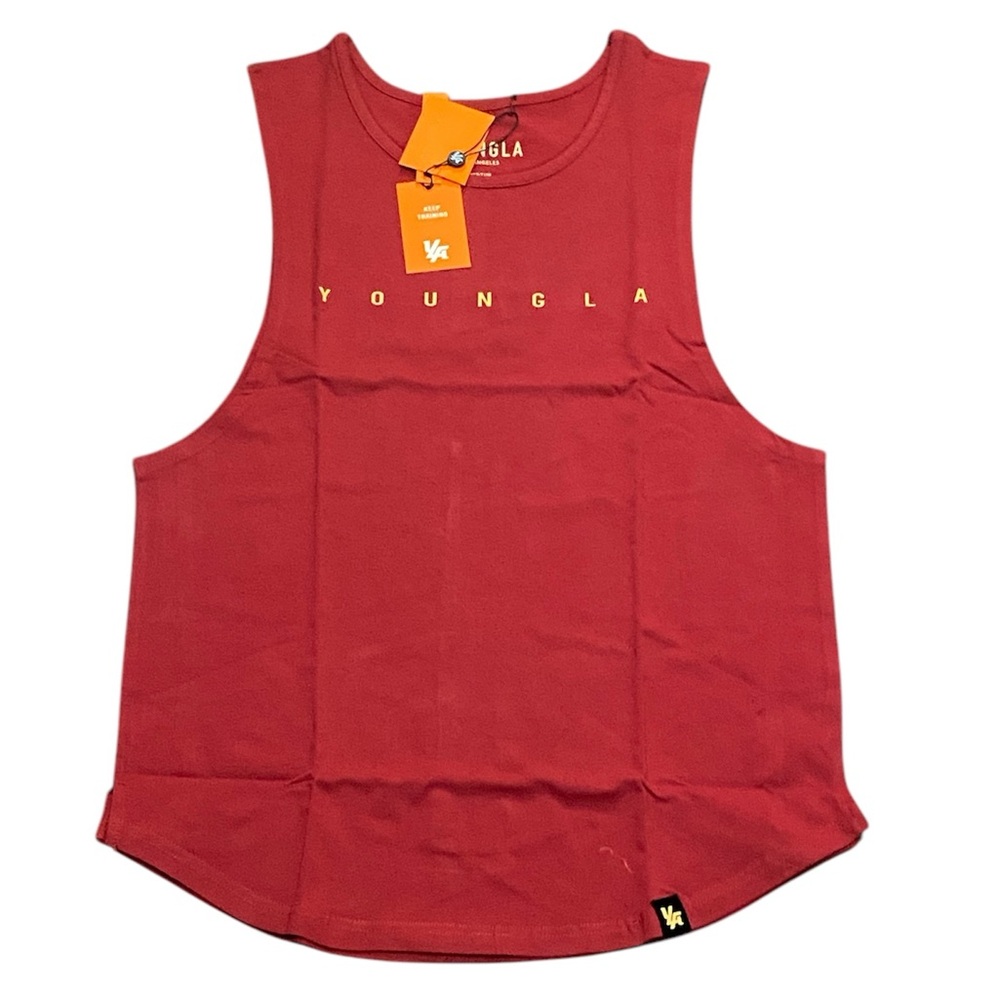 Young La Red Muscle Tank Top.